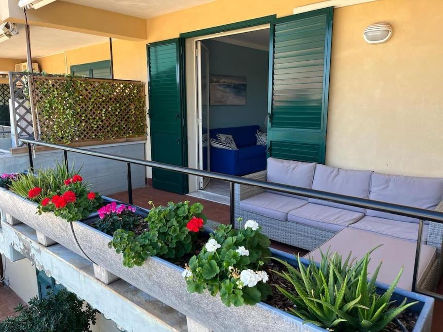 Serenity House 80Mq Vista Mare Agnone Bagni Exteriör bild
