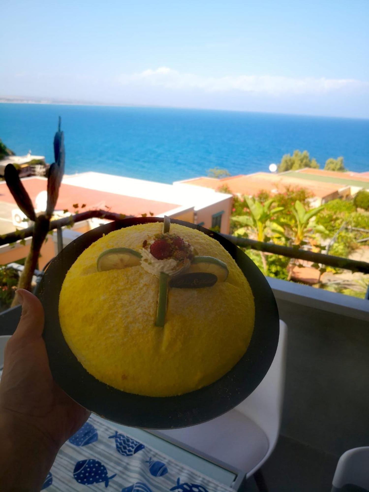 Serenity House 80Mq Vista Mare Agnone Bagni Exteriör bild